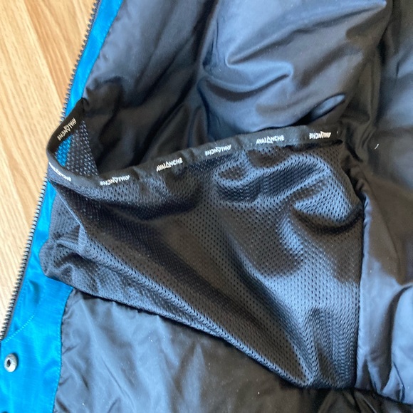 X-Large Avalanche winter coat in teal - Picture 6 of 6